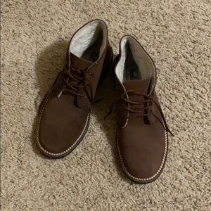 Leather Upper Man Made Balance Shoes